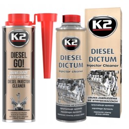 K2 DIESEL GO + DICTRUM DO CZYSZCZENIA WTRYSKIWACZY