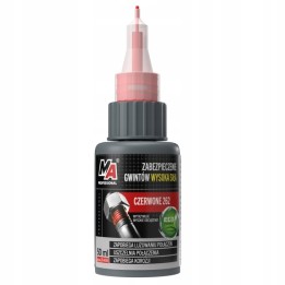 MOJE AUTO ZABEZPIECZENIE GWINTÓW MOCNY CZERWONY 50ML DO +149°C / MA PROFESS