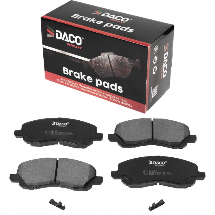 KLOCKI HAMULCOWE PRZÓD Mitsubishi ASX Jeep COMPASS Dodge AVENGER