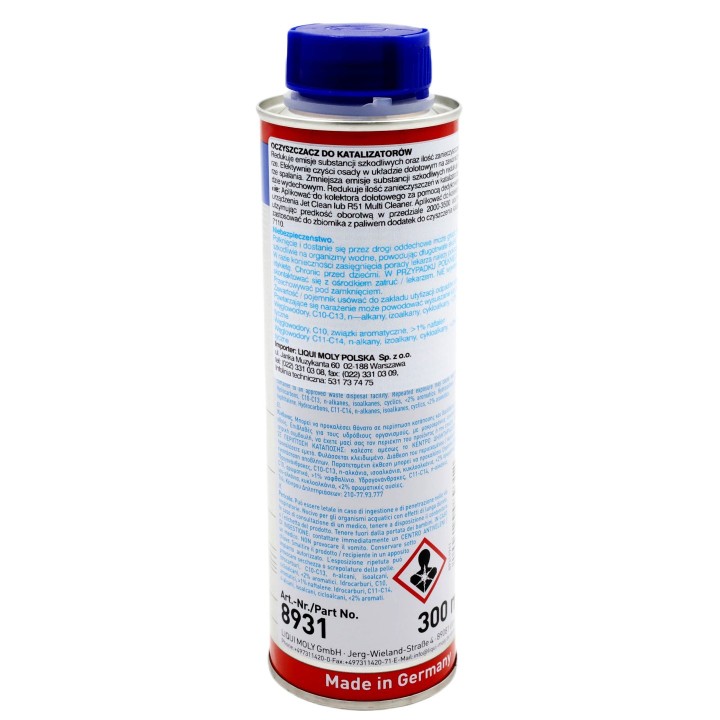 LIQUI MOLY PŁYN DO CZYSZCZENIA KATALIZATORÓW 300ML