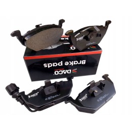 KLOCKI HAMULCOWE PRZEDNIE Z CZUJ. DO VW BORA GOLF 4 IV POLO AUDI A3 LEON