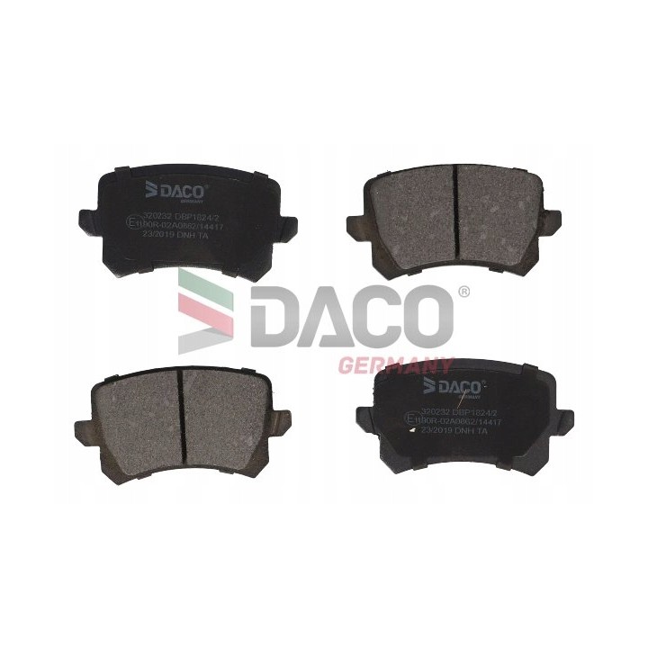 KLOCKI HAMULCOWE TYLNE DO AUDI A6 C6 VW PASSAT B6 B7 TIGUAN SHARAN