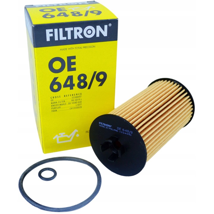FILTR OLEJU ZAFIRA C ASTRA J K INSIGNIA 1.6CDTI FILTRON OE648/9