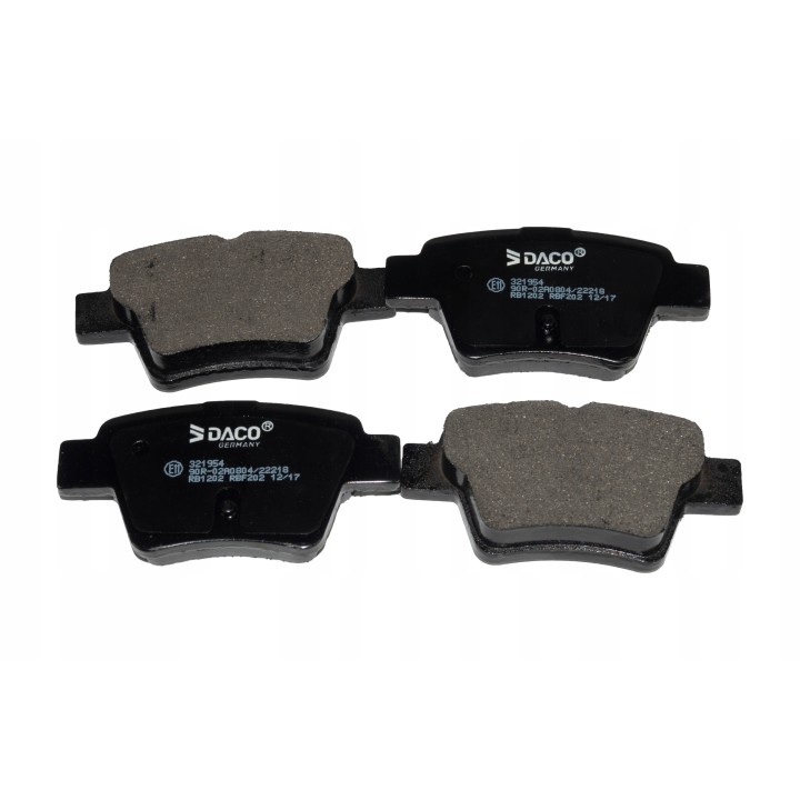 KLOCKI HAMULCOWE TYL do CITROEN C4 PEUGEOT 207 307