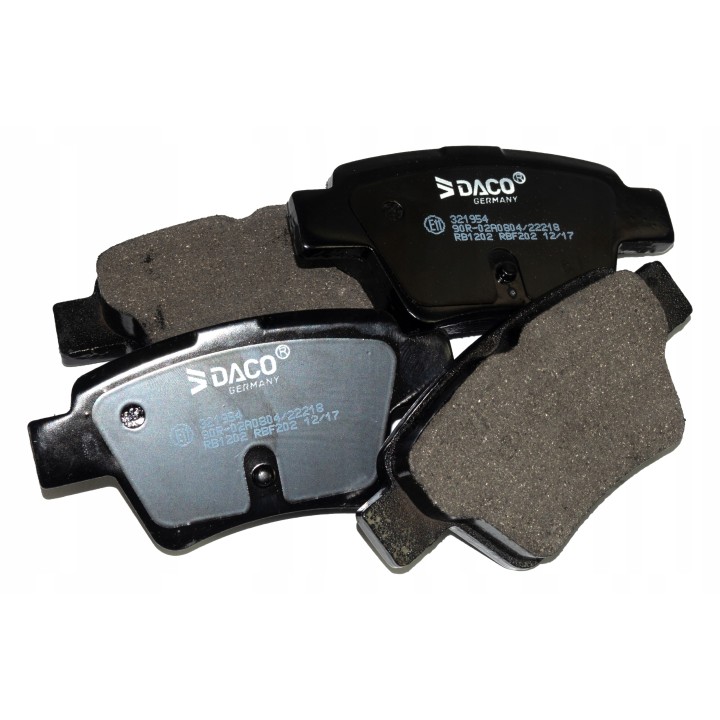 KLOCKI HAMULCOWE TYL do CITROEN C4 PEUGEOT 207 307