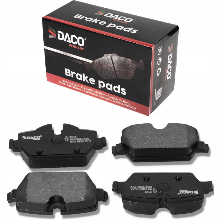 KLOCKI HAMULCOWE TYLNE DO BMW E81 E87 E90 E91 E91 TYŁ SYSTEM LUCAS TRW
