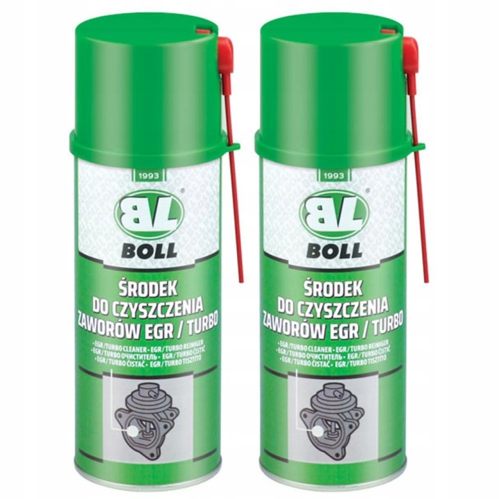 BOLL ŚRODEK DO CZYSZCZENIA ZAWORÓW EGR 400ML / BOLL
