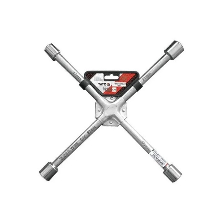 YATO KLUCZ KRZYŻAKOWY DO KÓŁ CR-V 17X19X21X22