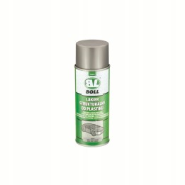 BOLL LAKIER STRUKTURALNY DO PLASTIKU SZARY SPRAY 400ML / BOLL