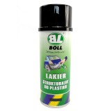 BOLL LAKIER STRUKTURALNY DO PLASTIKU 400ML CZARNY SPRAY / BOLL