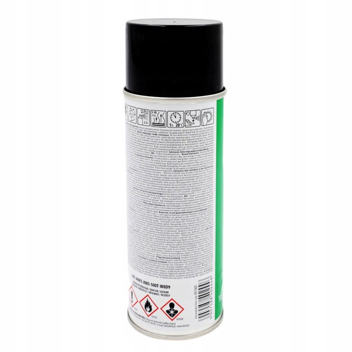 BOLL LAKIER STRUKTURALNY DO PLASTIKU 400ML CZARNY SPRAY / BOLL