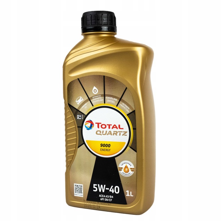 TOTAL OLEJ TOTAL QUARTZ 5W40 1L 9000 ENERGY A3/B4 / SN/CF / 229.5 / 502.00