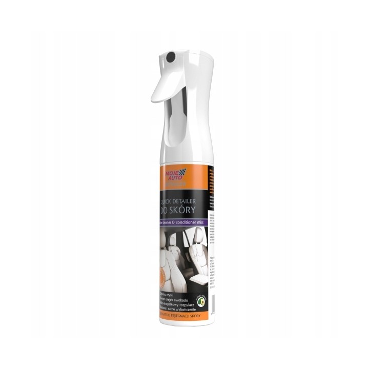 MOJE AUTO ŚRODEK DO CZYSZCZENIA I KONSERWACJI SKÓRY QUICK DETAILER 290ML /