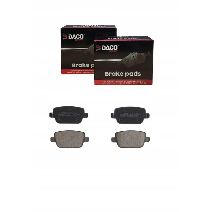 KLOCKI HAMULCOWE TYLNE DO FORD S-MAX GALAXY MONDEO IV MK4 -DACO