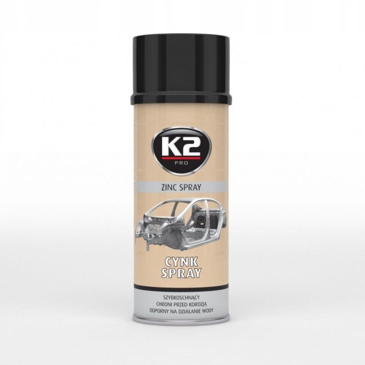 K2 CYNK W SPRAYU ANTYKOROZYJNY DO KAROSERII 400ml