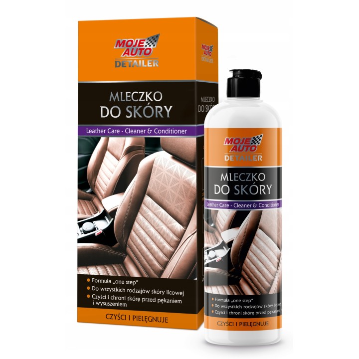 MOJE AUTO ŚRODEK DO PIELĘGNACJI TAPICERKI SKÓRZANEJ 500ML / MOJE AUTO DETAI