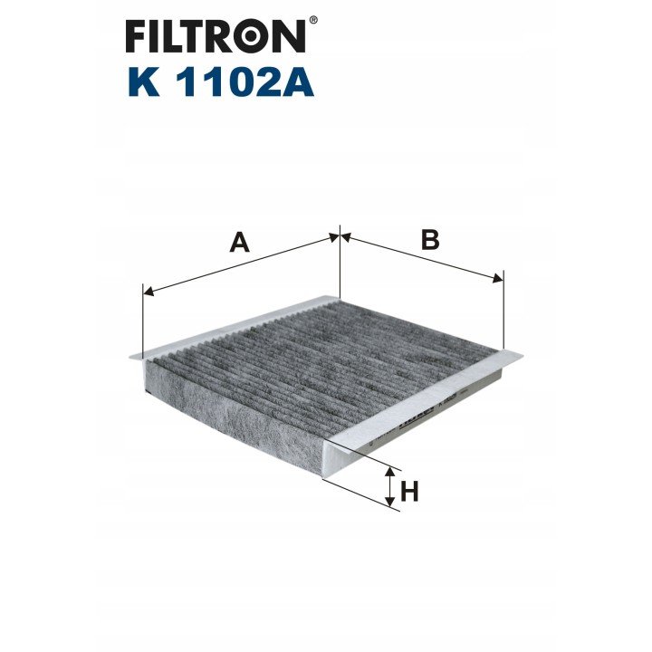 FILTR KABINOWY WĘGLOWY do Citroen XSARA PICASSO