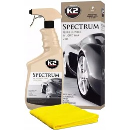 K2 SPECTRUM QIUCK DETAILER WOSK W PŁYNIE + MIKROFIBRA DETAILING