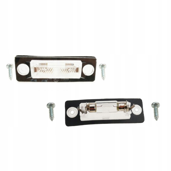 2x LAMPKA OŚWIETLENIE TABLICY REJESTRACYJNEJ PASSAT B5 B6 TOURAN T5 SUPERB