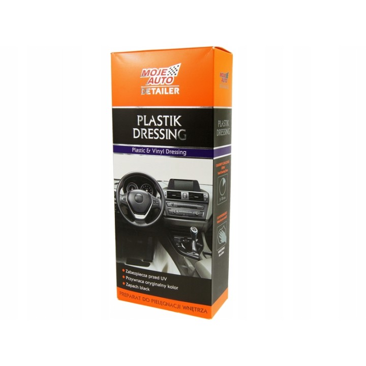 MOJE AUTO ŚRODEK DO CZYSZCZENIA PLASTIKÓW WEWNĄTRZ POJAZDU 500ML / MOJE AUT