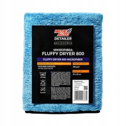 MOJE AUTO MIKROFIBRA FLUFFY DRYER 800G/M² 60X90 CM / DO OSUSZANIA KAROSERII