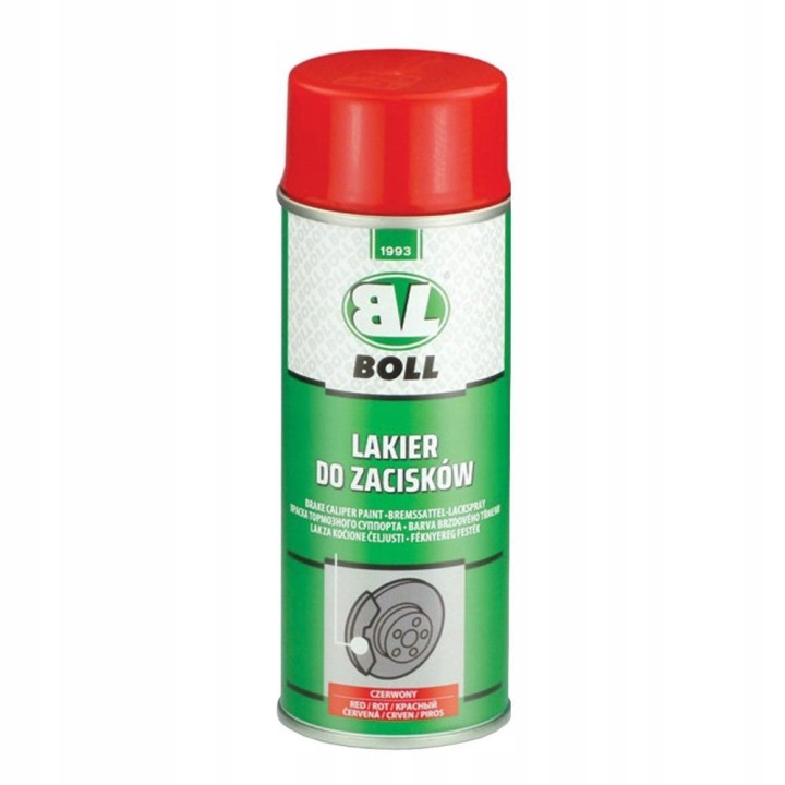 BOLL LAKIER DO ZACISKÓW HAM. CZERWONY 400ML