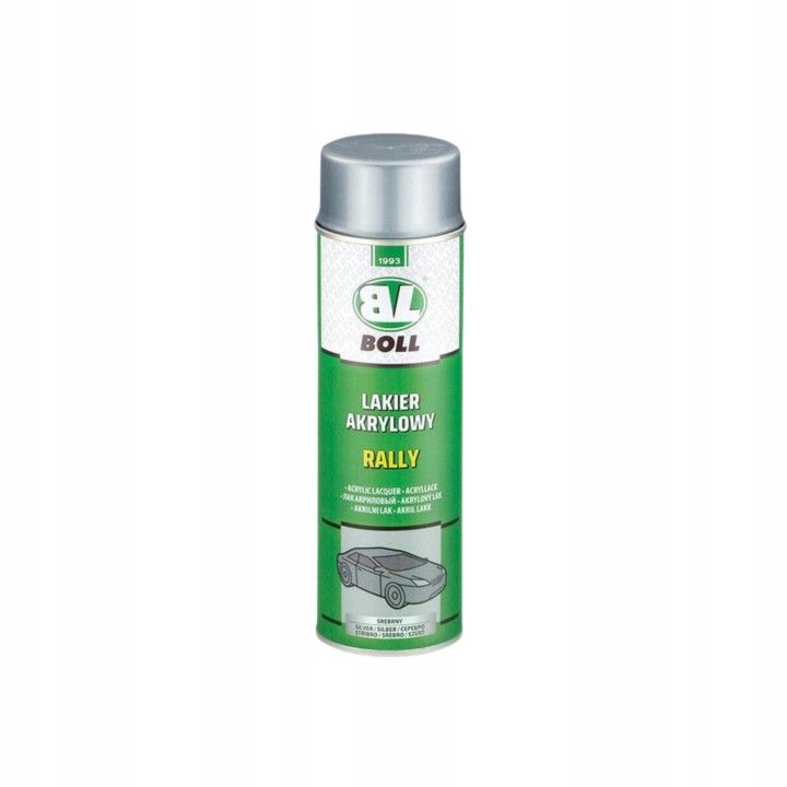 BOLL LAKIER AKRYLOWY 500ML SREBRNY AEROZOL / BOLL