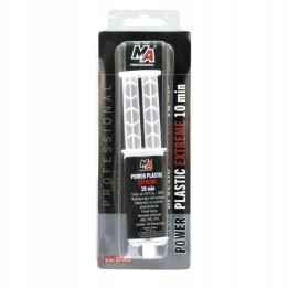 MOJE AUTO KLEJ POWER PLASTIC EXTREME SZARY 25ML + MIKSERY / MA PROFESSIONAL