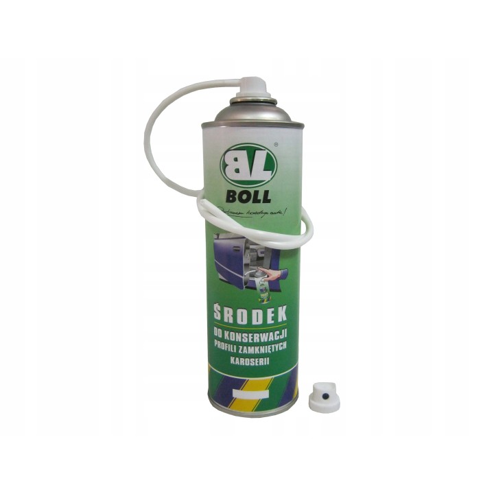 BOLL ŚRODEK DO KONSERWACJI PROFILI ZAMKNIĘTYCH SPRAY BIAŁY 500ML / BOLL