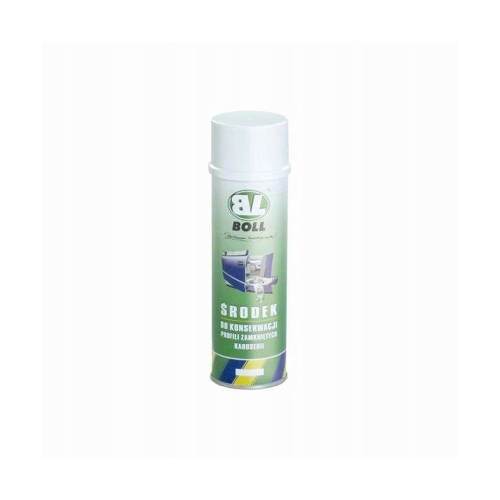 BOLL ŚRODEK DO KONSERWACJI PROFILI ZAMKNIĘTYCH SPRAY BIAŁY 500ML / BOLL