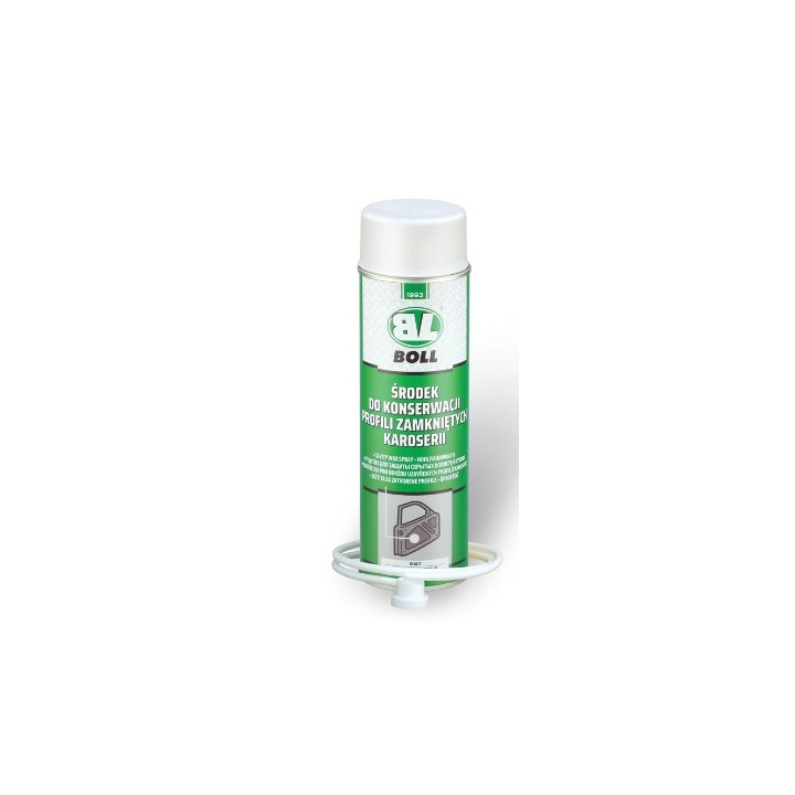 BOLL ŚRODEK DO KONSERWACJI PROFILI ZAMKNIĘTYCH SPRAY BIAŁY 500ML / BOLL
