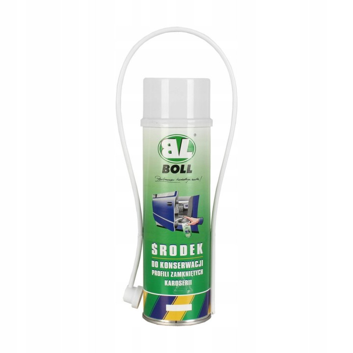 BOLL ŚRODEK DO KONSERWACJI PROFILI ZAMKNIĘTYCH SPRAY BIAŁY 500ML / BOLL