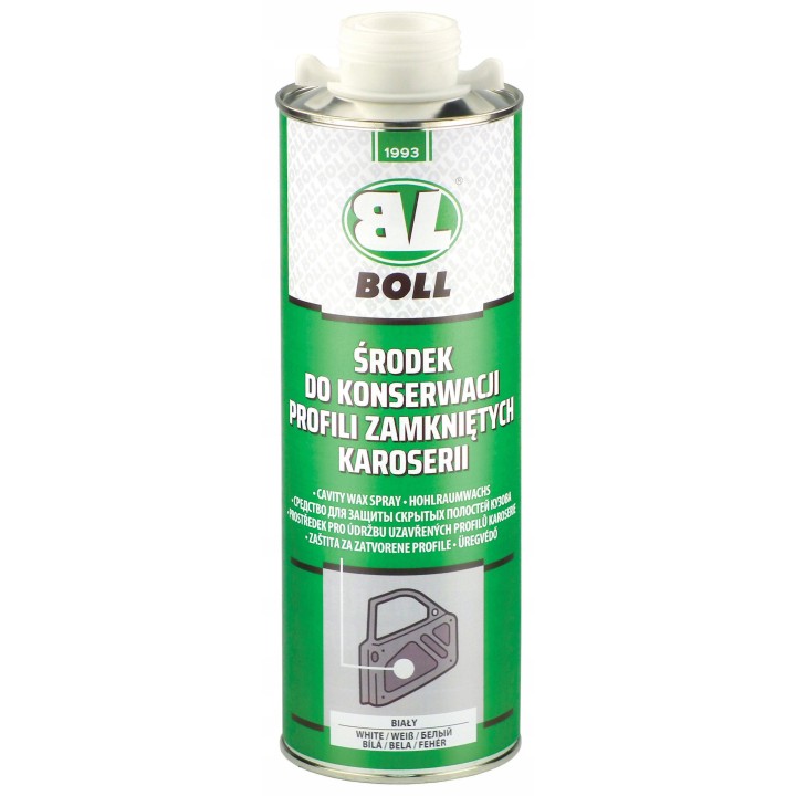 BOLL ŚRODEK DO KONSERWACJI PROFILI ZAMKNIĘTYCH SPRAY BIAŁY 500ML / BOLL