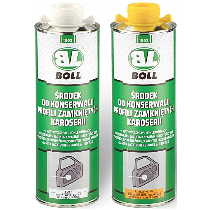 BOLL ŚRODEK DO KONSERWACJI PROFILI ZAMKNIĘTYCH SPRAY BIAŁY 500ML / BOLL
