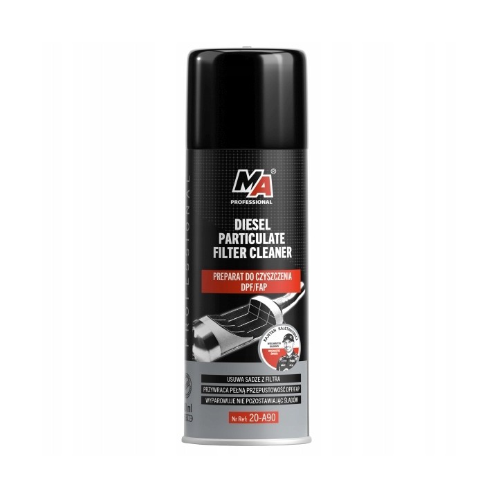 MOJE AUTO ŚRODEK DO CZYSZCZENIA DPF 400ML Z WĘŻYKIEM / MA PROFESSIONAL