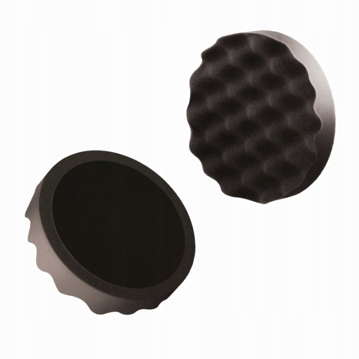 BOLL GĄBKA DO POLEROWANIA PROFILOWANA ŚR. 150MM / CZARNA / MIĘKKA / NA RZEP