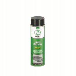 BOLL LAKIER AKRYLOWY 500ML W AEROZOLU POŁYSK RALLY CZARNY / BOLL