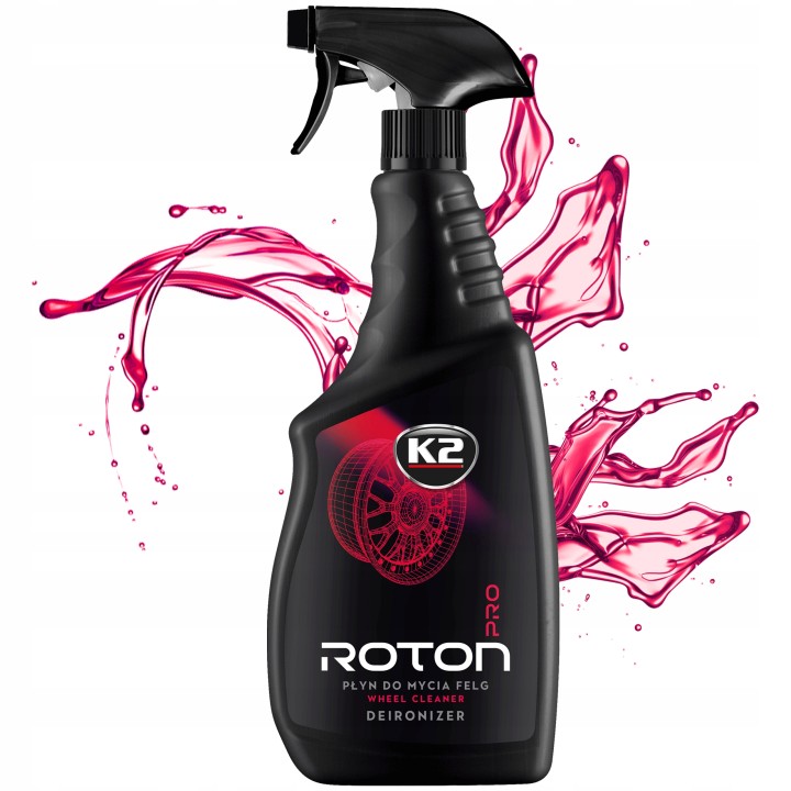 K2 ROTON PRO 750 ML KRWAWA FELGA CZERWONY ŻEL DO MYCIA FELG PREPARAT