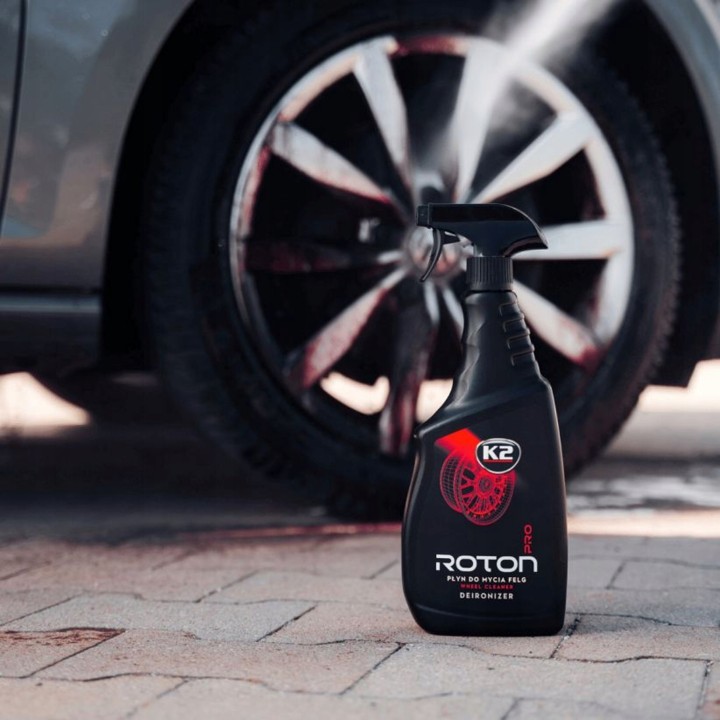 K2 ROTON PRO 750 ML KRWAWA FELGA CZERWONY ŻEL DO MYCIA FELG PREPARAT