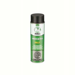 BOLL LAKIER AKRYLOWY 500ML W AEROZOLU CZARNY MATOWY DO FELG SAMOCHODOWYCH /