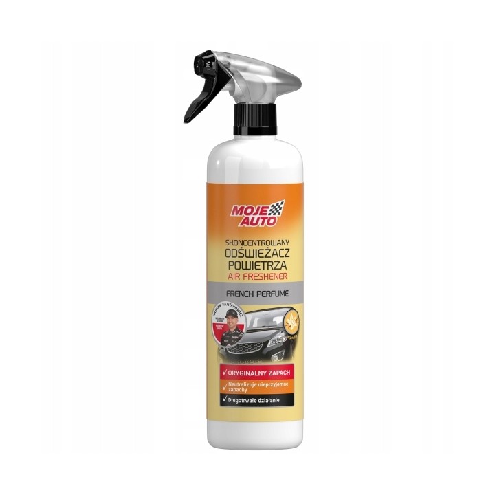 MOJE AUTO ZAPACH ODŚWIEŻACZ POWIETRZA 500ML WANILIA / MOJE AUTO