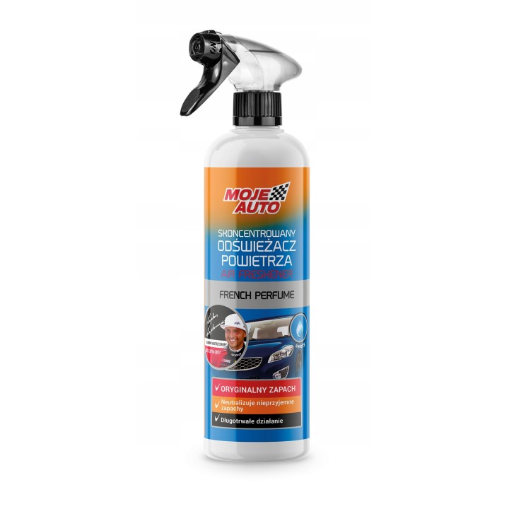 MOJE AUTO ZAPACH ODŚWIEŻACZ POWIETRZA 500ML ŚWIEŻY / MOJE AUTO