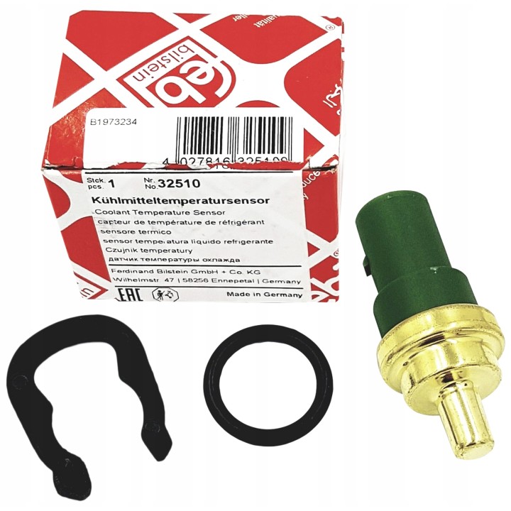 CZUJNIK TEMPERATURY WODY PŁYNU CHŁODZĄCEGO OWAL AUDI SEAT SKODA VW 1.9 TDI
