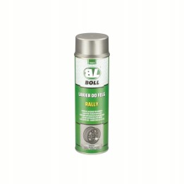 BOLL LAKIER AKRYLOWY 500ML W AEROZOLU SREBRNY DO FELG SAMOCHODOWYCH / BOLL
