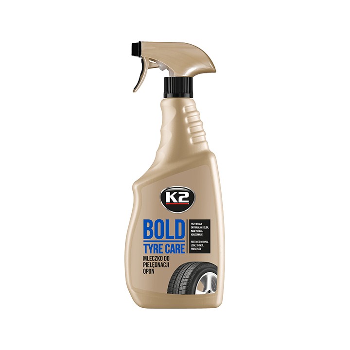 K2 BOLD DO PIELĘGNACJI NABŁYSZCZA OPONY CZERNIDŁO PIANKA 700ML