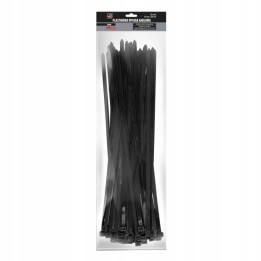 MOJE AUTO OPASKA PLASTIKOWA 9X450 (1 OPAK. = 50 SZT) CZARNA