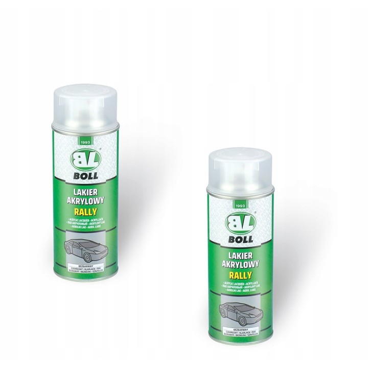 BOLL LAKIER AKRYLOWY 400ML BEZBARWNY AEROZOL / BOLL