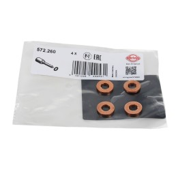 4X PODKŁADKA MIEDZIANA WTRYSKIWACZA BMW DIESEL OPEL FORD VW CITROEN