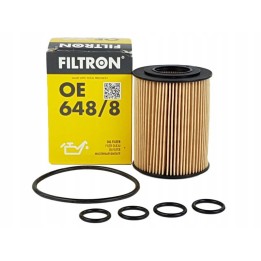 FILTR OLEJU OE648/8 OPEL ASTRA H J MERIVA B ZAFIRA CORSA D 1,7 CDTI