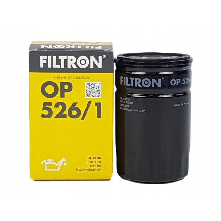FILTR OLEJU OP526/1 AUDI VW SEAT SKODA 1.6 1.8 2.0